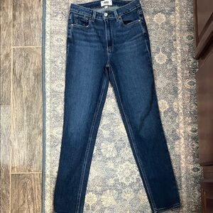 PAIGE Gemma High Rise Skinny Jean, size 27, color Sketchbook, EUC